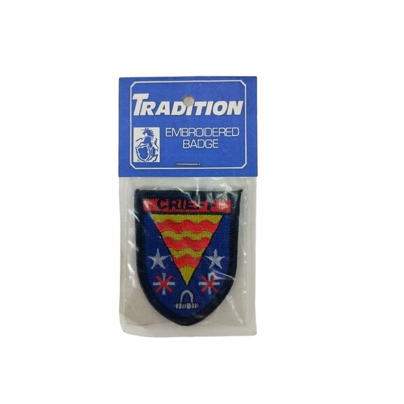 Tradition Embroidered Badge Crieff Patch Vintage - Picture 2 of 3